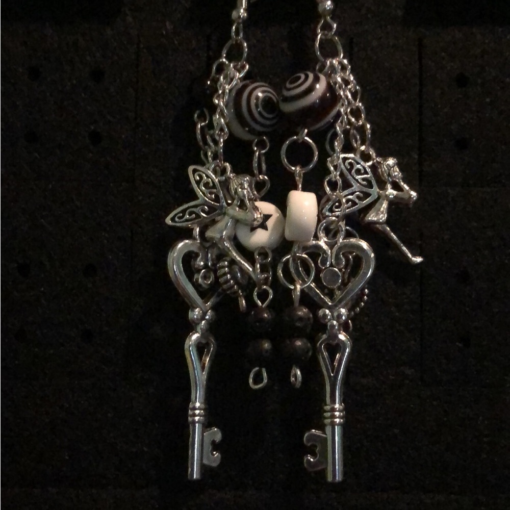 dark fairy earring